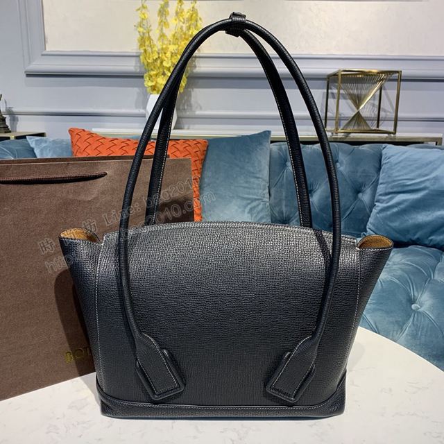 Bottega Veneta女包 純銅五金 寶緹嘉單肩女包 BV大號手提包 壓紋牛皮手拎包  gxz1081